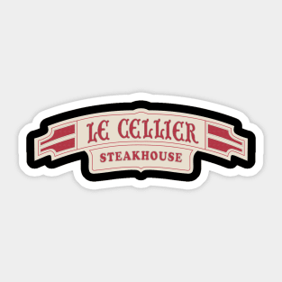 Le Cellier Steakhouse Sticker